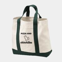 Ideal Twill Two Tone Shopping Tote Thumbnail