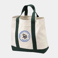 Ideal Twill Two Tone Shopping Tote Thumbnail