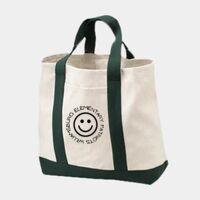 Ideal Twill Two Tone Shopping Tote Thumbnail