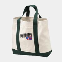 Ideal Twill Two Tone Shopping Tote Thumbnail