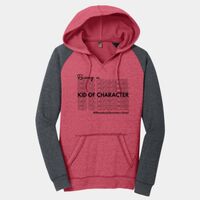 Women's Lightweight Fleece Raglan Hoodie Thumbnail