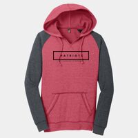 Women's Lightweight Fleece Raglan Hoodie Thumbnail