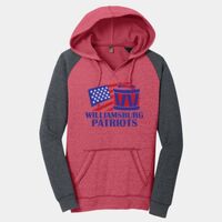 Women's Lightweight Fleece Raglan Hoodie Thumbnail