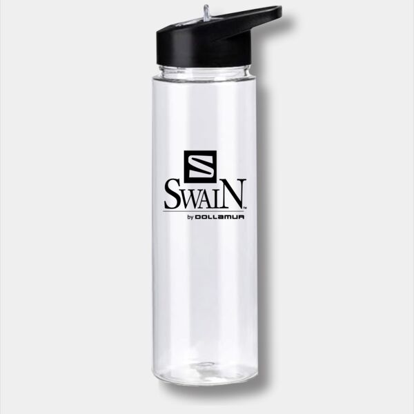24 oz. Clear Plastic Water Bottle Thumbnail