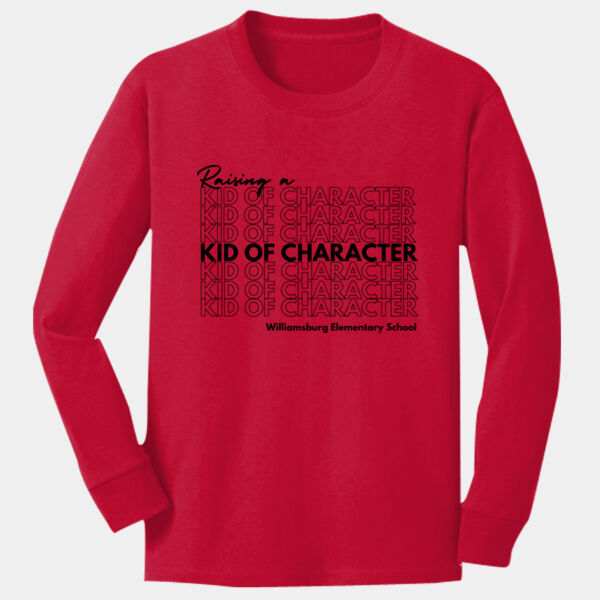 Youth Raising a Kid of Character Long Sleeve Thumbnail