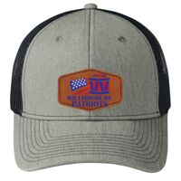 Snapback Trucker Cap w/ Leather Patch Thumbnail